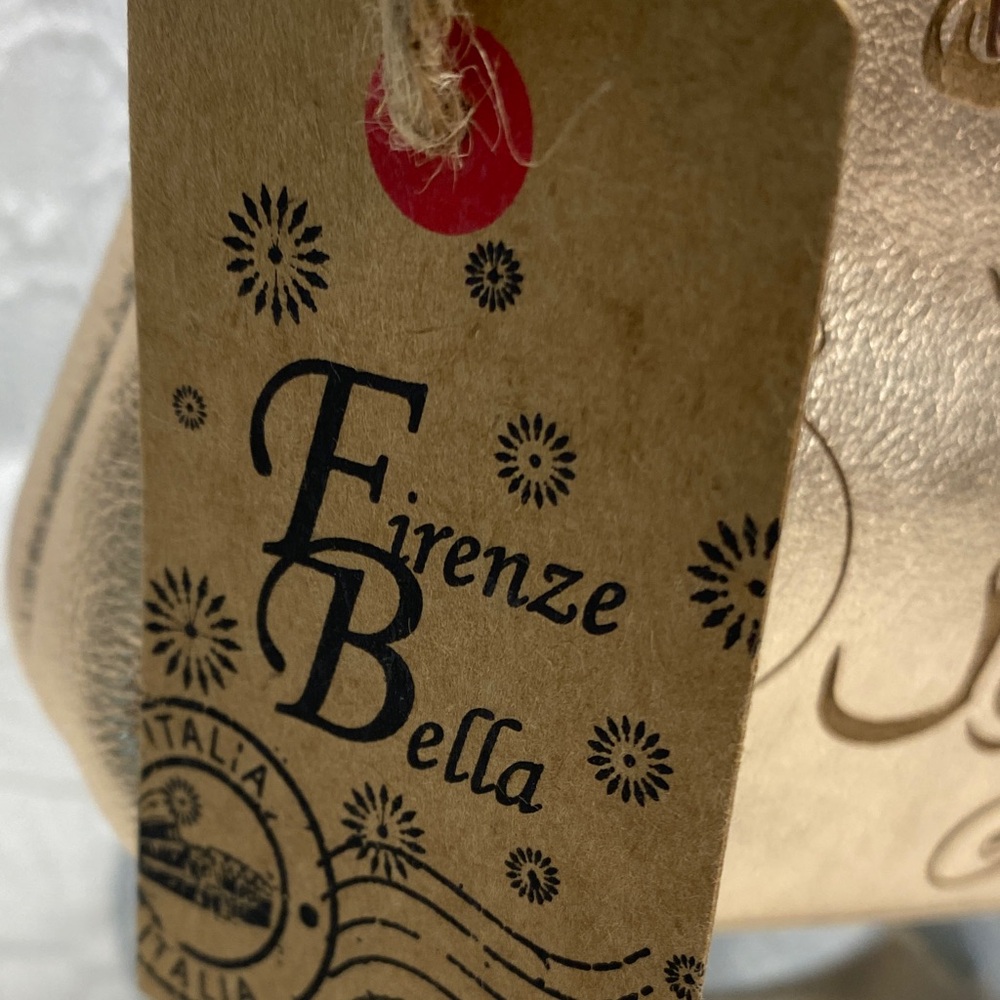 NWT‎ Firenze Bella RFID Blush Gold Women's Bag metallic Gemini ♊️ astrology - Picture 2 of 15